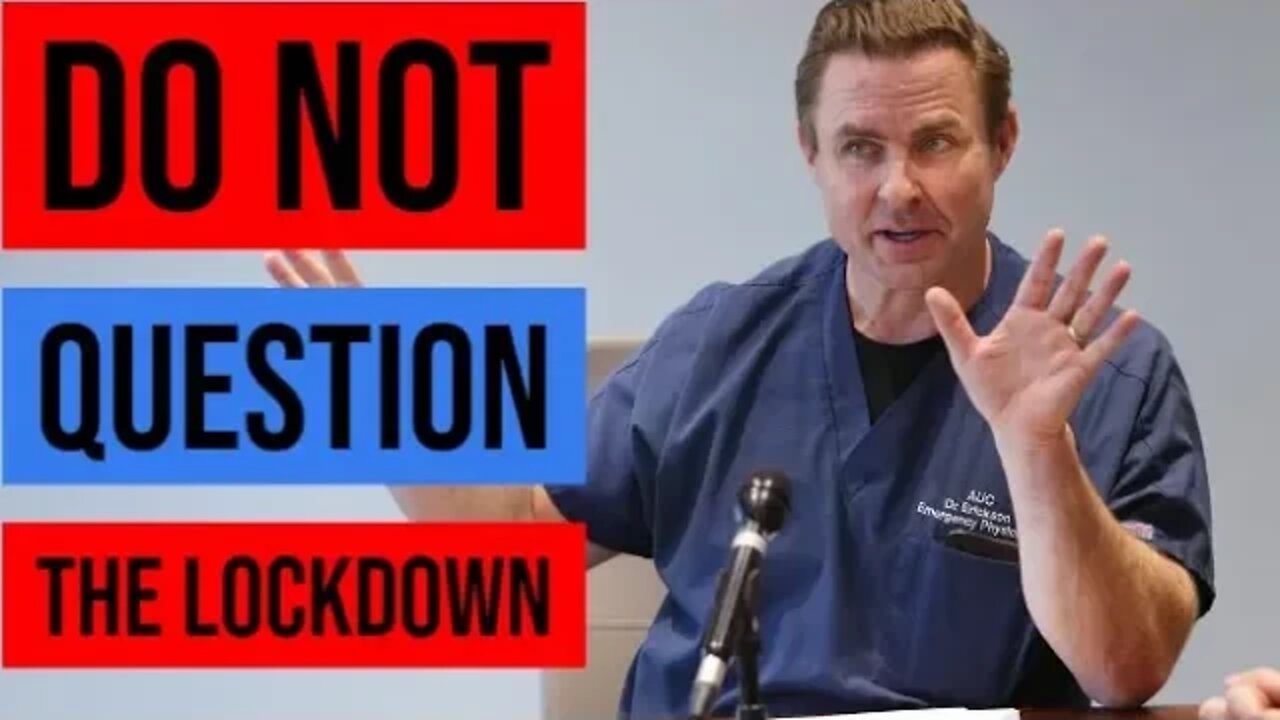 Anti Lockdown Doctors CENSORED by YouTube