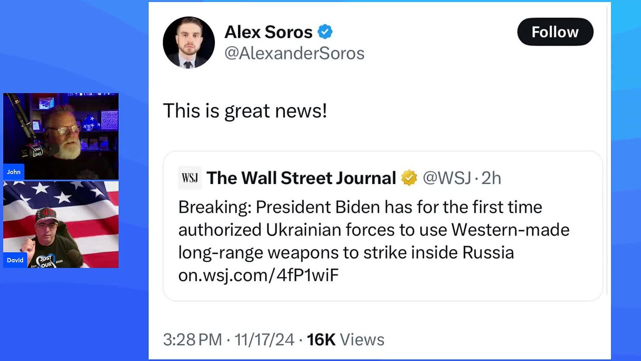 Soros Excited About Escalating in Ukraine