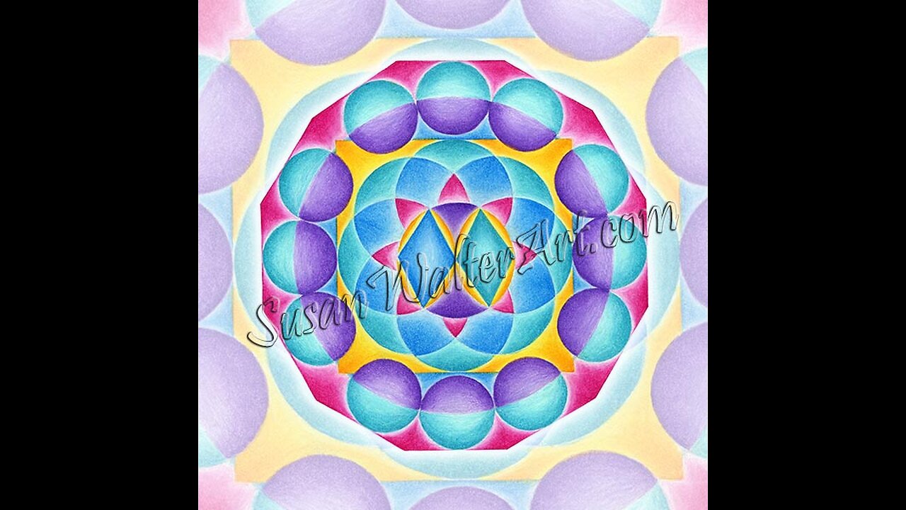 Mandala Monday for the week of 1/2/23 Solfeggio Mandala 384Hz, Sirius, Revealing Truth