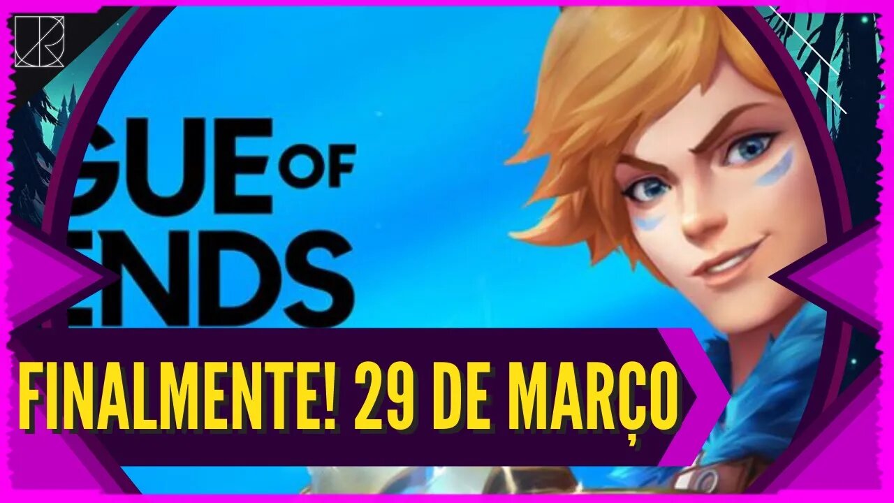 WILD RIFT FINALMENTE!! 29 de MARÇO a BETA ABERTA no BRASIL!! || Comentando o Assunto