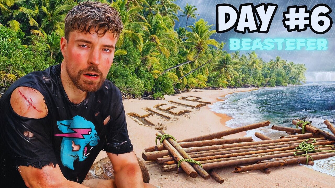 7 Days Stranded On An Island || MrBeast