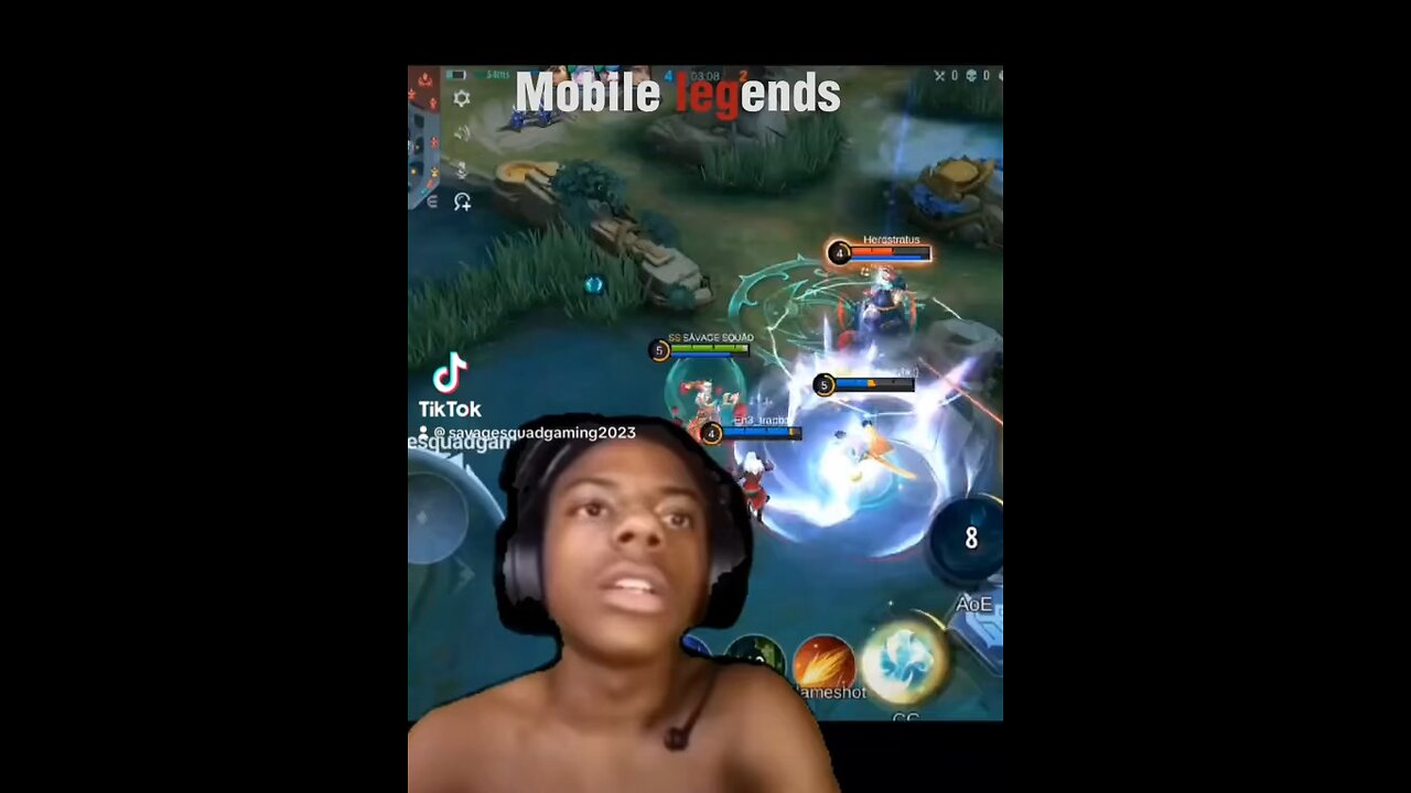 Mobile legends #ishowspeed