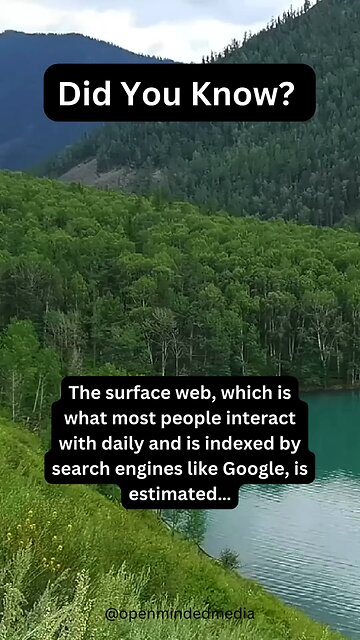 The deep web is a fascinating place! Who has explored it yet?