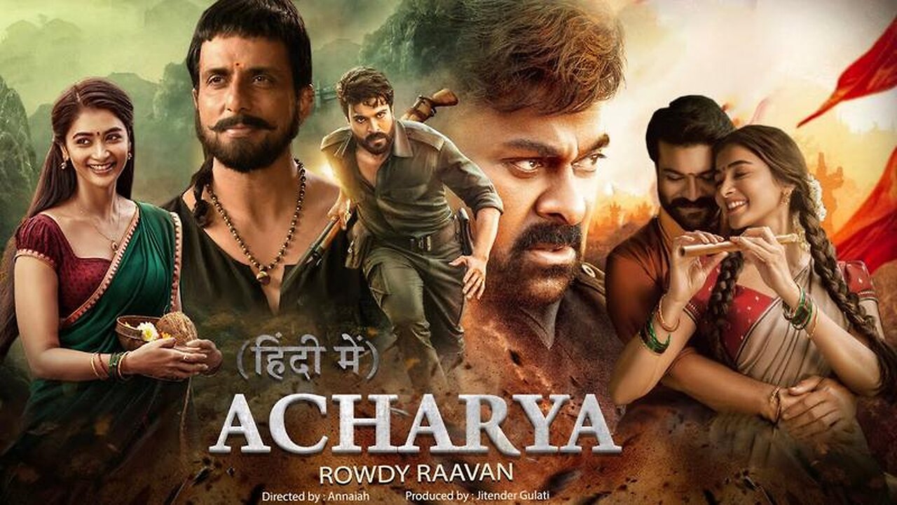 Acharya Full Movie Hindi Dubbed | Ram Charan | Chiranjeevi | Pooja Hegde | English Review