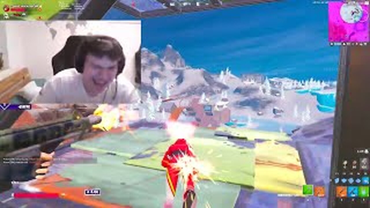 was he crying or singing...