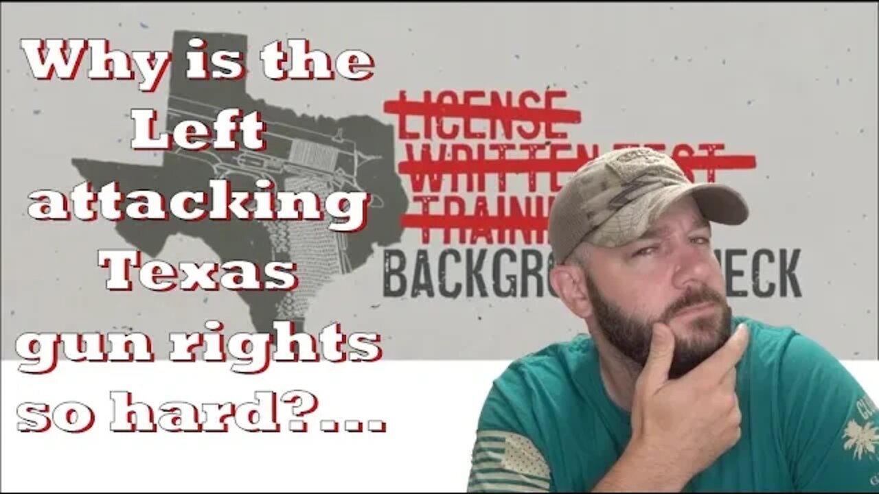 Texas PASSES Constitutional Carry… Why is the Left attacking Texas so hard, but not others?…