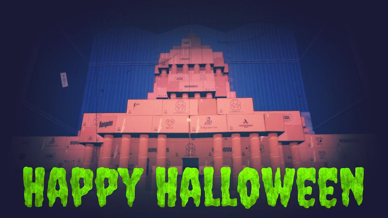 Happy Halloween in a cardboard WONDERLAND | Cartonfall