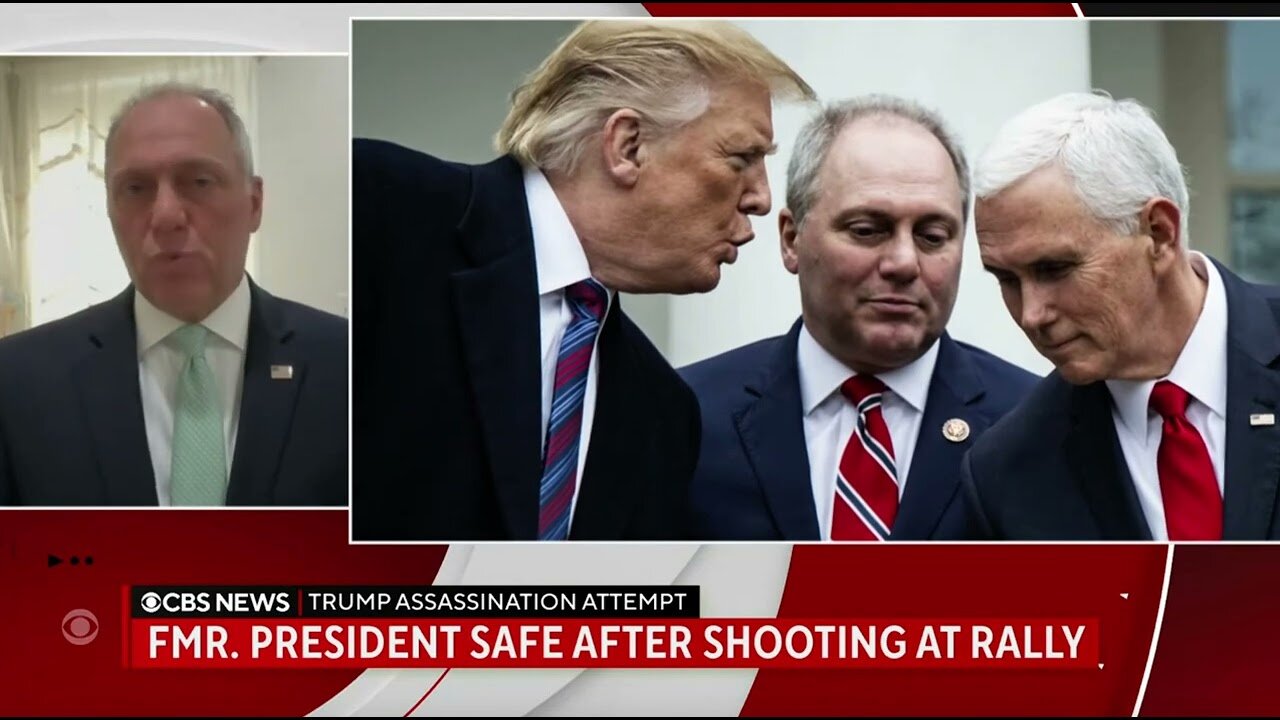 House Majority Leader Steve Scalise on CBS.