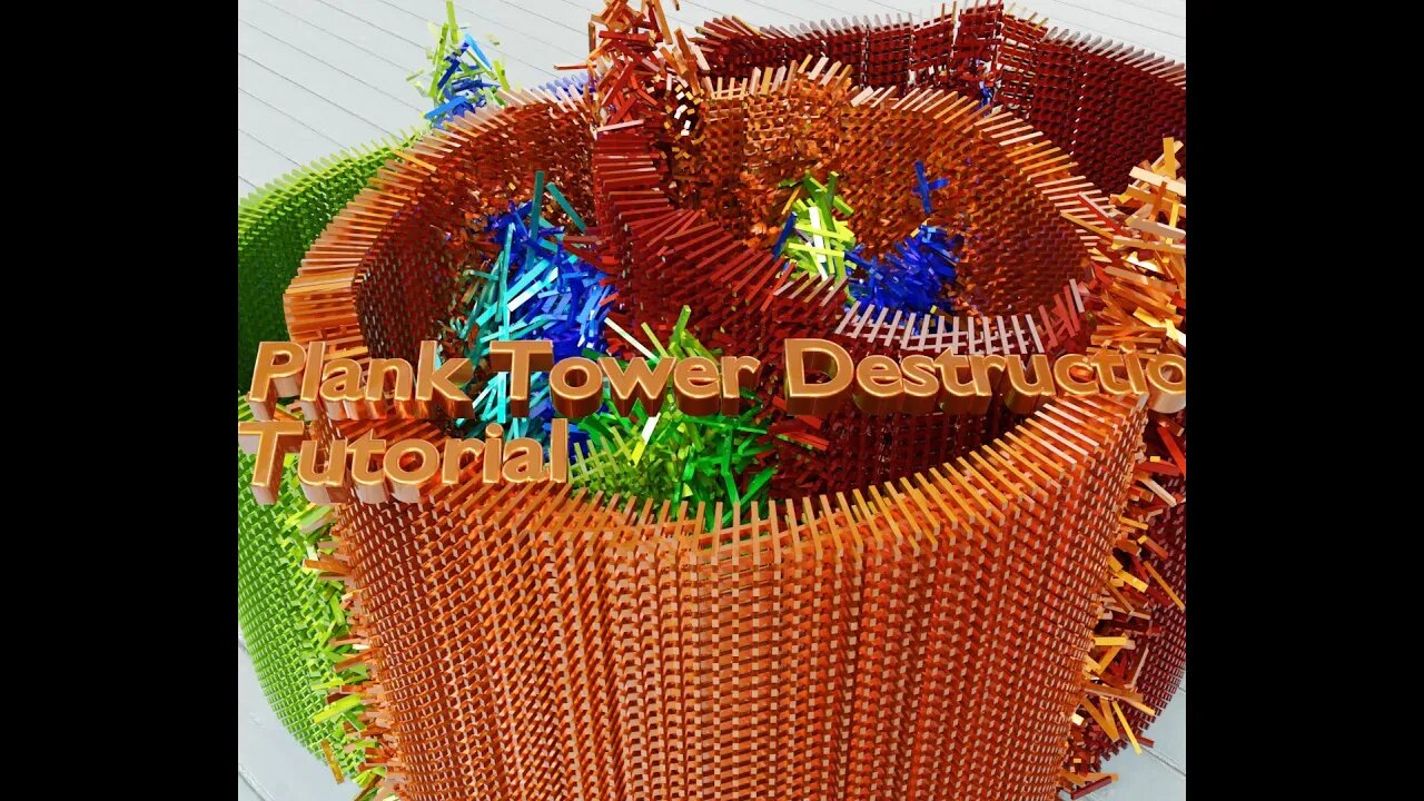 [2.82] Keva-Planks destruction of Towers - a tutorial in Blender