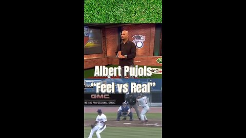 Albert Pujols preaches “knob to the ball”