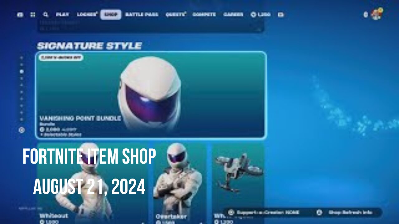 Fortnite Item Shop|August 21, 2024