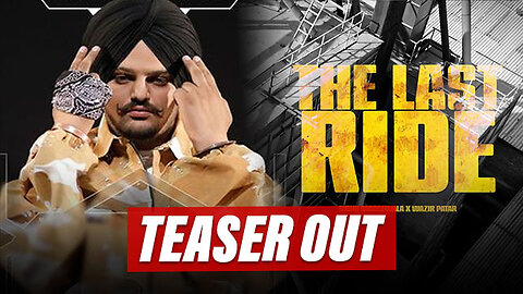 THE LAST RIDE OFFICE VIDEO | sidhu moose Wala