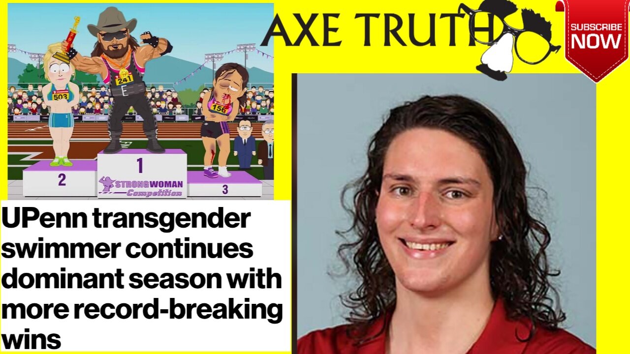 Transgender (Biological Male) Swimmer Lia Thomas crushes Women In Competition & breaks records