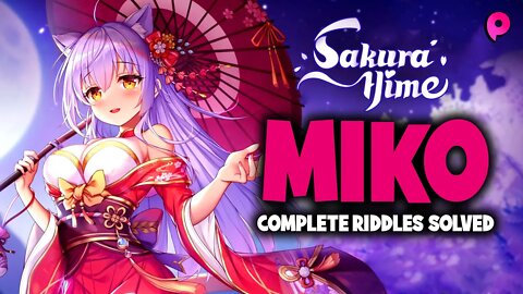 Sakura Hime - Miko / Complete riddles solved - Gameplay 1