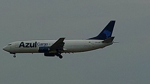 Boeing 737-300F PR-AJZ coming from Campinas to Manaus