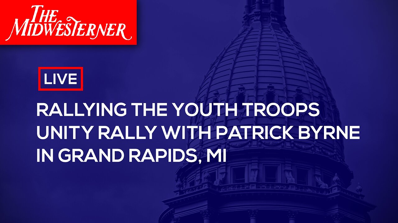 Rallying the Youth Troops Unity Rally with Patrick Byrne in Grand Rapids, MI