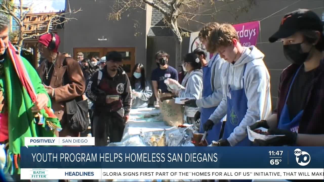 San Diego teens are first 'Lucky Ducklings' to help homeless