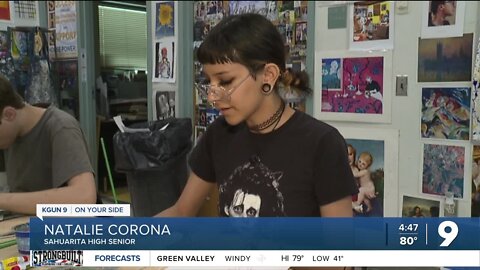 High school art student wins regional contest