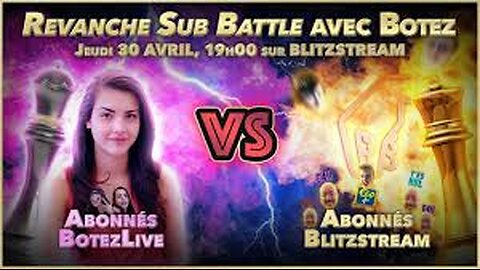 Echecs/Blitzstream - Match des communautés contre Alexandra Botez [Flokossama