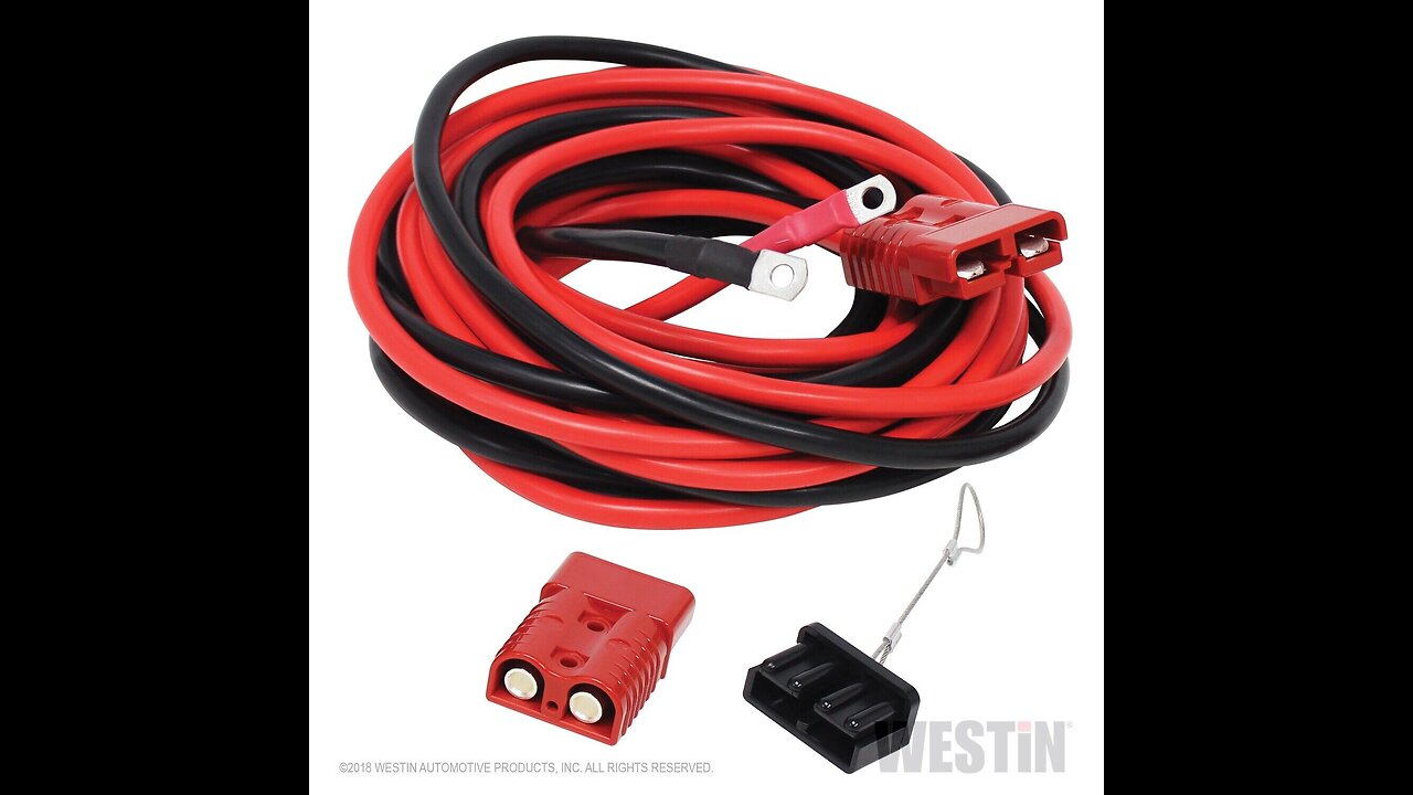 Rough Country Quick Disconnect Winch Power Cable 7 FT - RS107