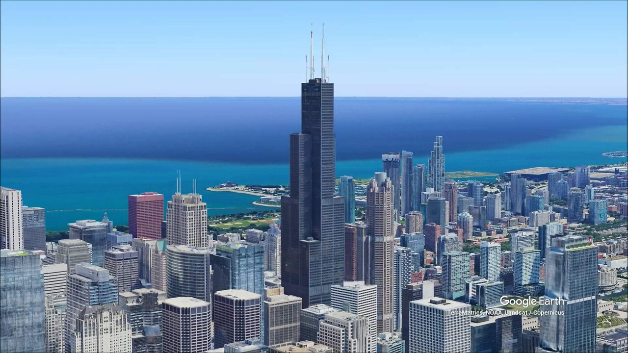 The Willis Tower in Illinois, United States Of America