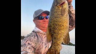 Big Smallmouth Bass Release!