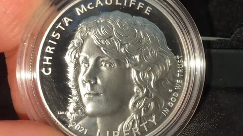 2021 Christa McAuliffe Silver Dollar! Thoughts On US Mint Commemorative Coins