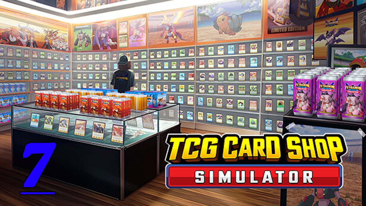 Whats them funny lights mean? || TCG Card Shop Simulator #7