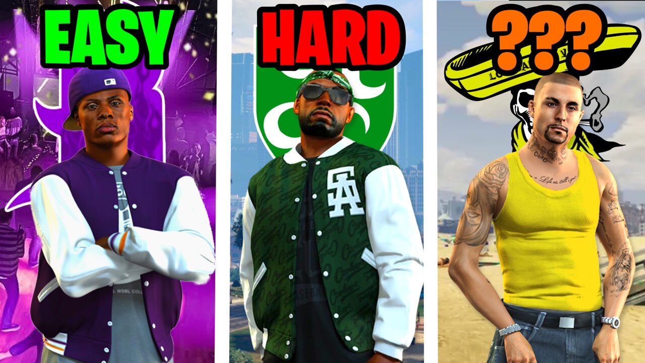 ALL THE GANGS IN GTA 5 ONLINE!!!