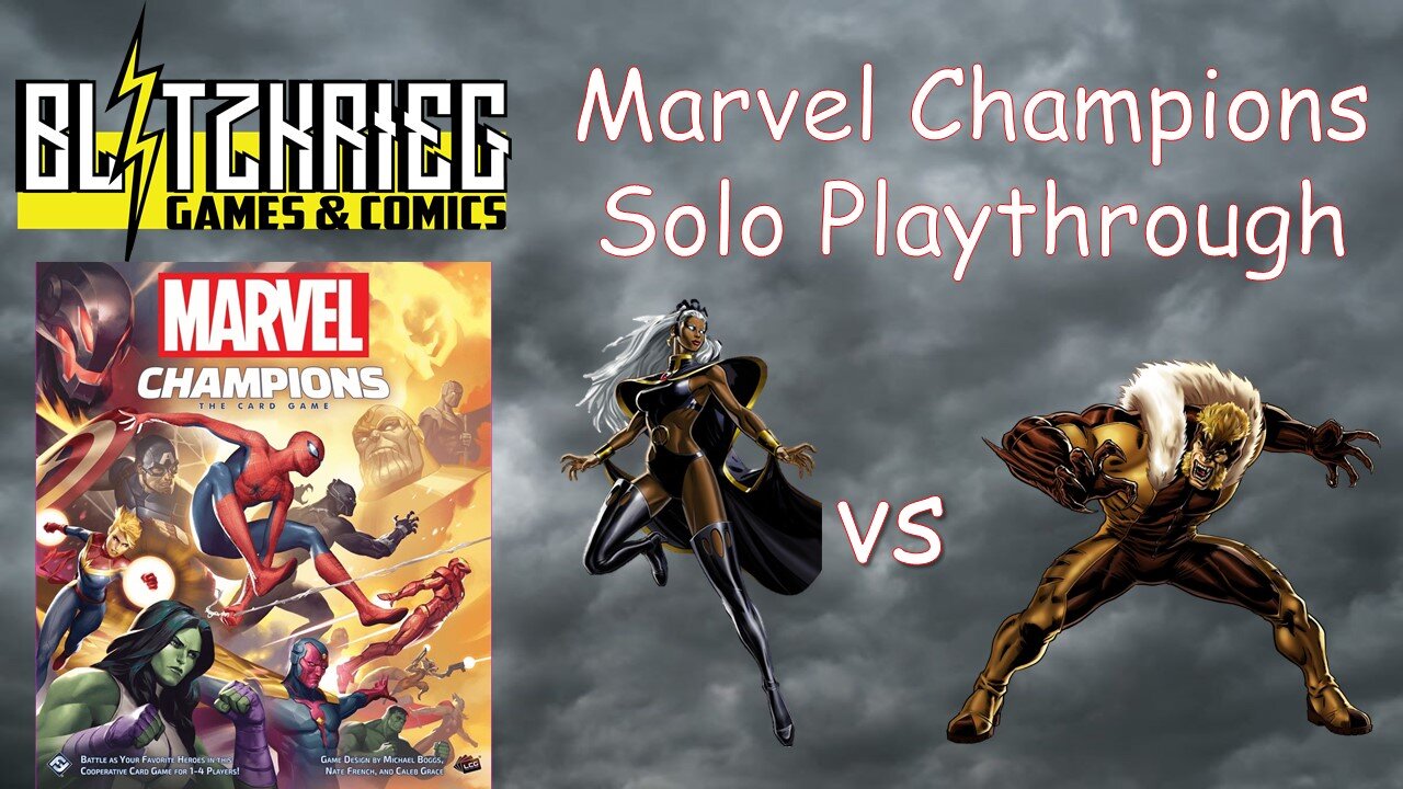 Storm vs Sabretooth, Shadow King & the Brotherhood Solo Playthrough