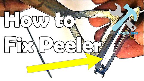 How to Fix Peeler | Repairing a fruit/vegetable peeler in just minutes! | Easy DIY Kitchen Hack