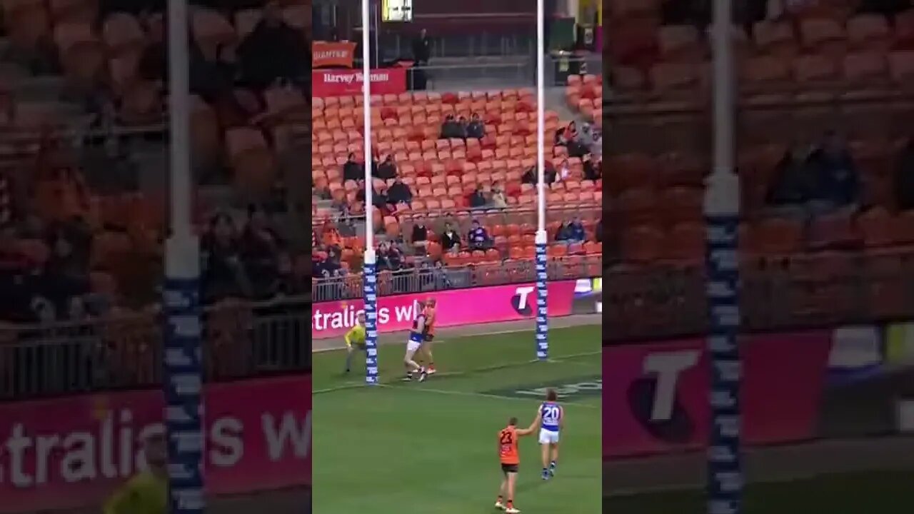 Toby Greene Kicks 7 Against The Western Bulldogs