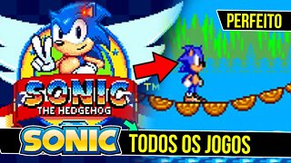 Todos os 5 jogos do Sonic no Master System #shorts