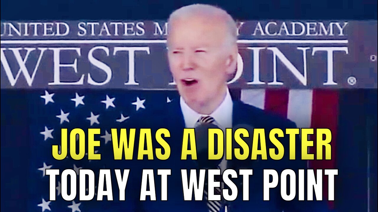 Biden CONFUSED, loses Train of Thought during Today’s West Point Speech 🤦‍♂️