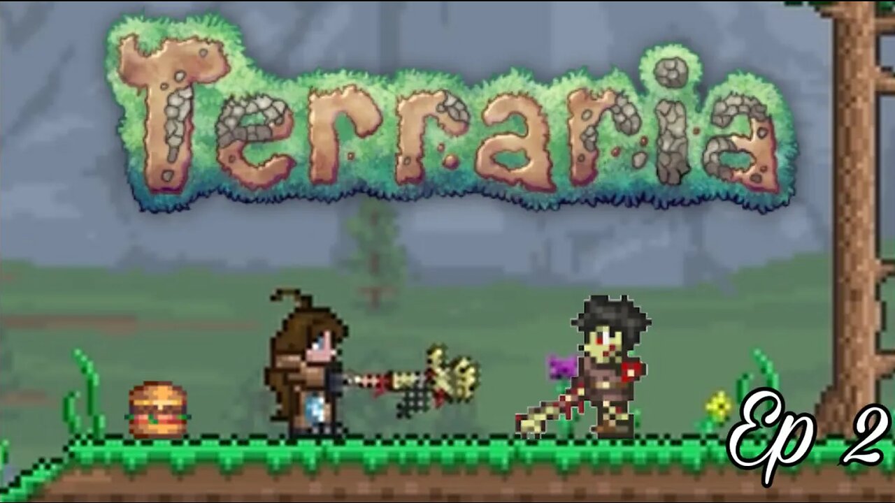 Godly Zombie Arm ACTION! 🧟‍♀️Terraria Let’s Play [Ep 2]