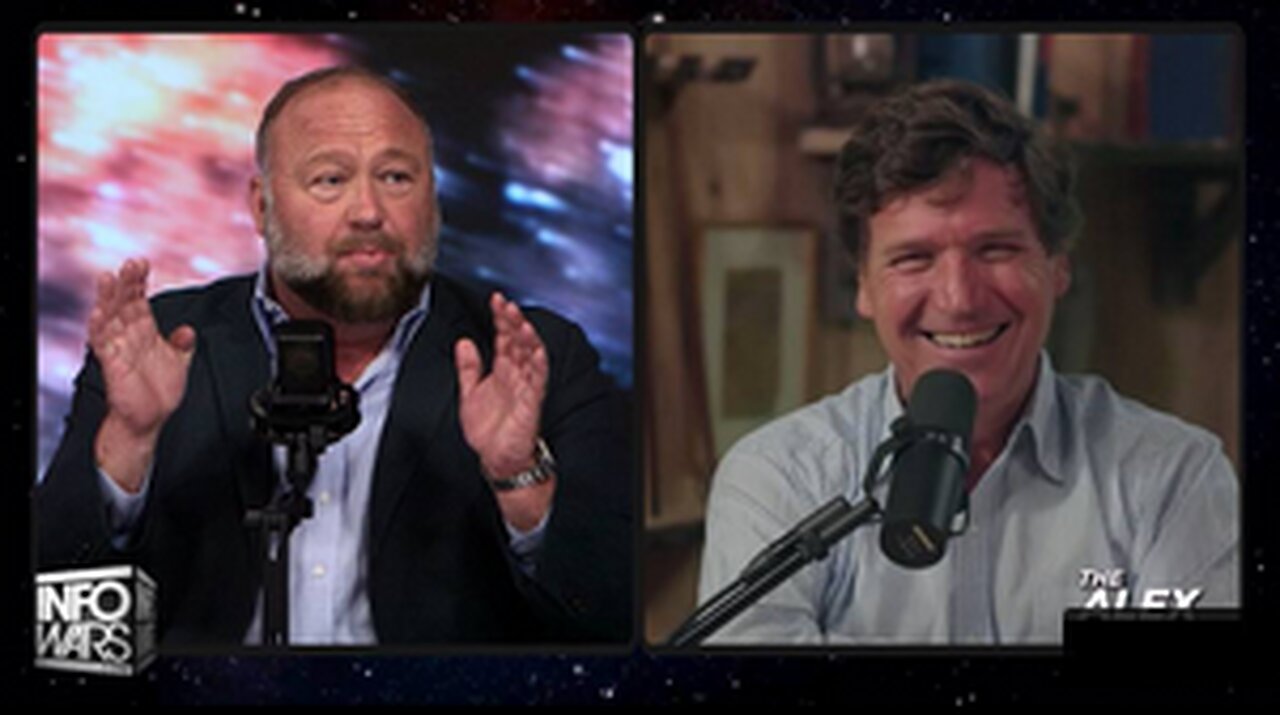 Breaking Exclusive! Tucker Carlson Breaks The Internet In Powerful Interview With Alex Jones