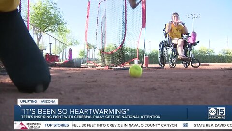 A Valley teen, to be featured on GMA, shares her experience with CP