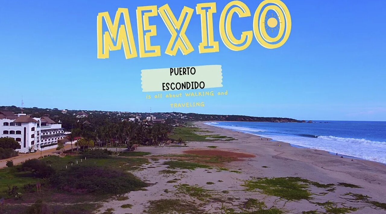 Mexico walking tour || Puerto Escondido