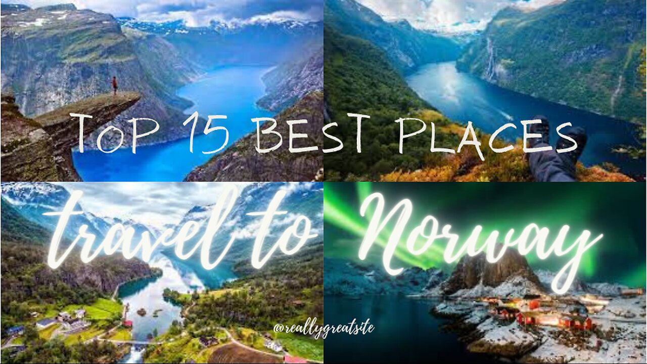 EP:90 traveling to Norway , top 15 Best places to Visit in Norway