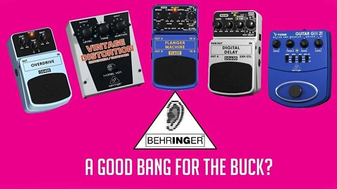 Did Behringer Products Get Good? Or Do They Suck? Also A Money Saving Recording Tip!