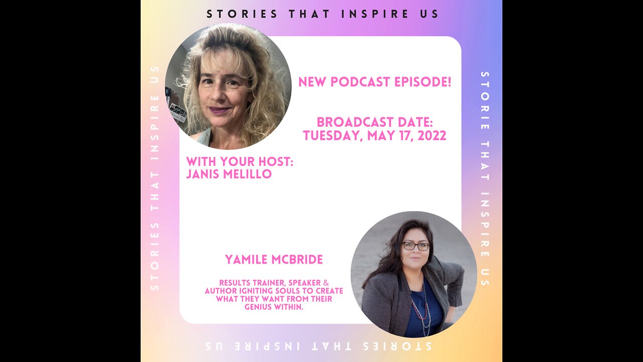 Stories That Inspire Us with Janis - Podcast w/Yamile McBride - Part 2 - 05.17.22