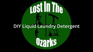 DIY Liquid Laundry Detergent