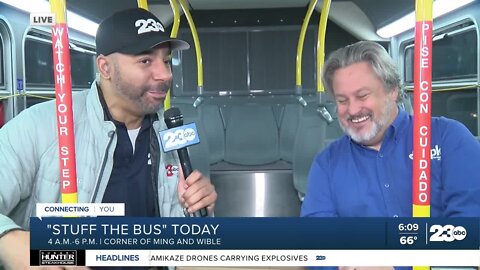 23ABC's Bryan Gallo was live at the 'Stuff the Bus' event in Bakersfield