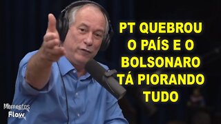 CIRO GOMES FALA DA ELEIÇÃO DE 2022 | MOMENTOS FLOW