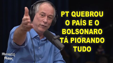 CIRO GOMES FALA DA ELEIÇÃO DE 2022 | MOMENTOS FLOW