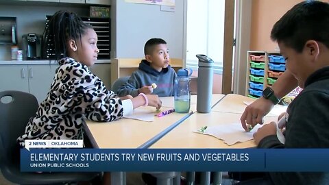 Union Public School grant to try new fruits & veggies