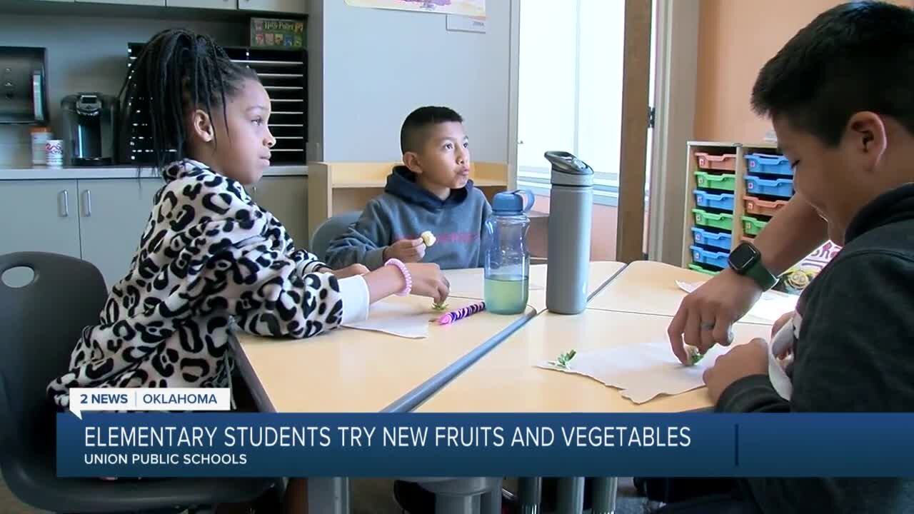 Union Public School grant to try new fruits & veggies