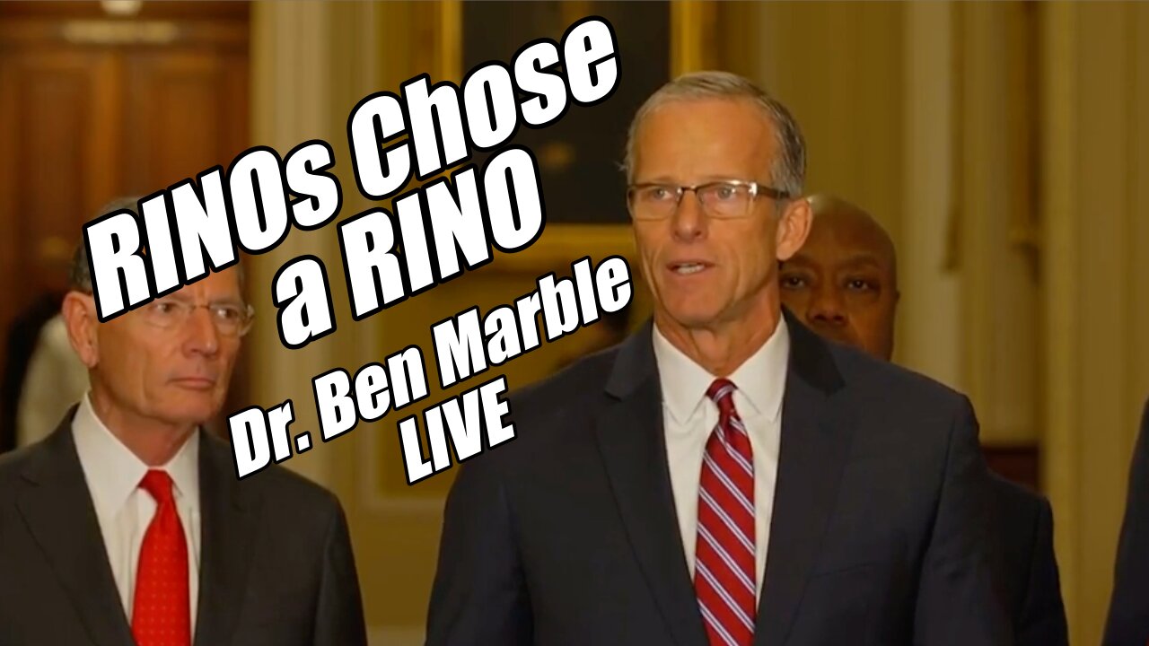 RINOs Chose a RINO. Dr. Ben Marble LIVE. B2T Show, Nov 13, 2024