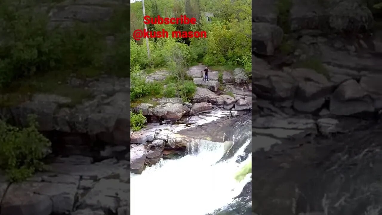 Burleigh Falls drone #exploreontario