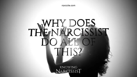 Why Does the Narcissist Do All Of This?